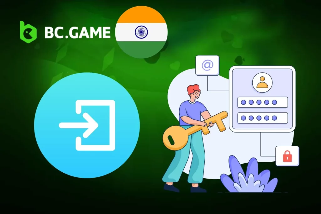 BC Game पर लॉगिन कैसे करें?