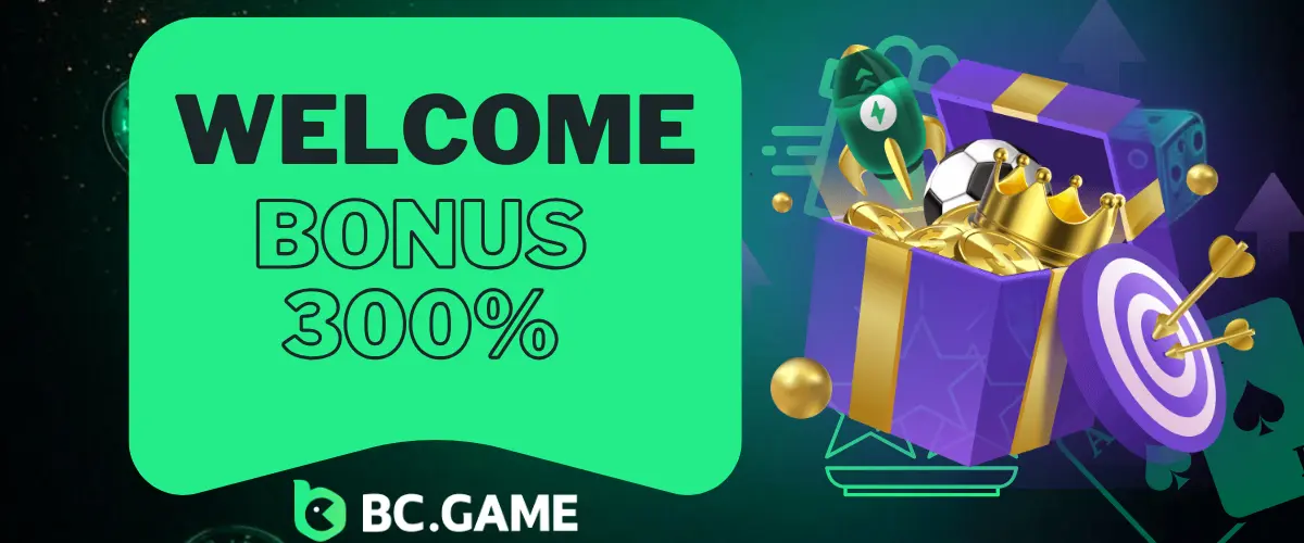 How to Get the 300% BC Game Welcome Bonus