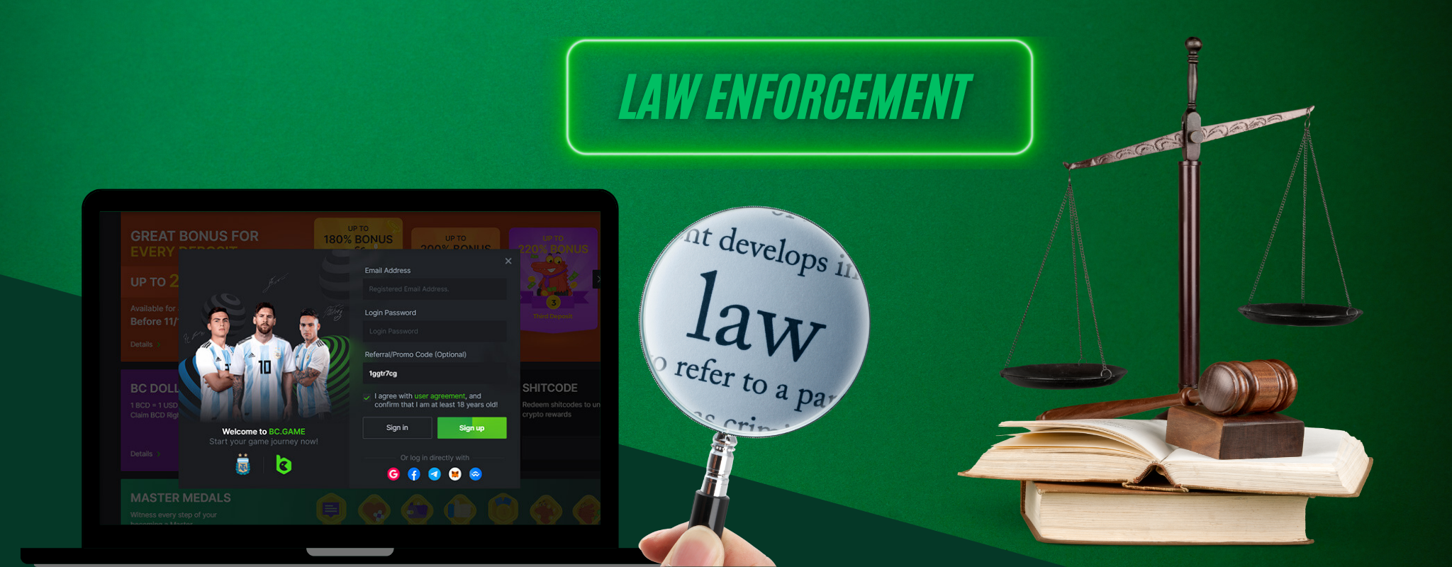 BC Game’s Commitment to Law Enforcement in India